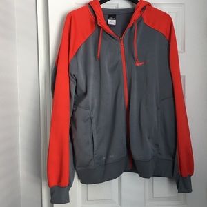 Nike zip jacket with hood